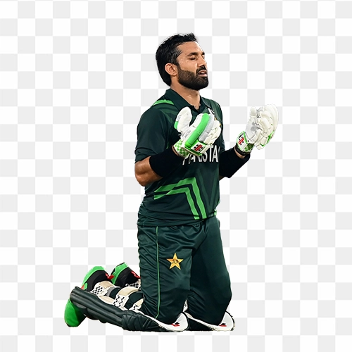 Mohammad Rizwan pakistan cricket player Transparent PNG
